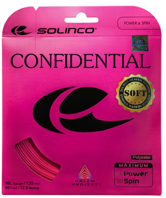 Solinco Confidential Soft Saitenset 1.25 12m - pink